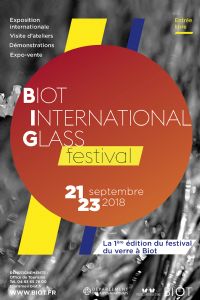 Biot International Glass Festival. Du 21 au 23 septembre 2018 à BIOT. Alpes-Maritimes. 
